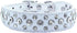Rhinestone Dog Collar, Bling Rhinestone PU Leather Crystal Diamond Pet Collar for Dogs and Cats, Black S M L XL (L,