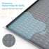 Filmicy 24 24 Pee Pad Holder for Dogs,Silicone Dog Puppy Pad Holder, x No Spill Raised Lip High Edge,Portable