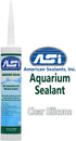 ASI Black Aquarium Silicone Sealant, 10.2 Oz Cartridge