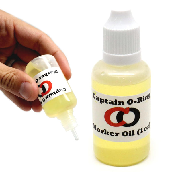 Marker Oil Lube (1 oz, 30cc) by Captain O-Ring - Dropper Oil