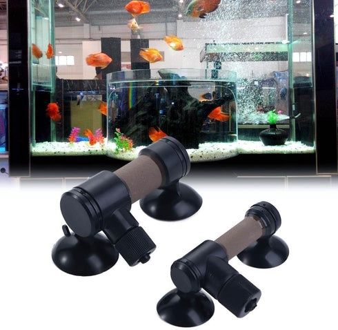 Aquarium CO2 Diffuser Atomizer with Double Sucker Refiner and Bubble Counter for Fish Tank