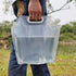 SUPANT Collapsible Emergency Water Jug Container Bag, Freezable BPA Free Plastic Water Carrier for Camping