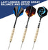 Tezoro Standard Dart Flights, 30 Sets, 90 Pcs, Durable Replacement Accessories, Rich Designs