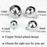 4 Sets Cat Bell for Dog Collar - Charm Training Pet Pendant Accessories with 2 Pack Stainless Steel Dog Tag Clips