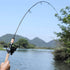 Sougayilang Fishing Rods, Graphite Lightweight Ultra Light Trout Rods, 2 Pieces Cork Handle Crappie Spinning Fishing Rod