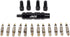 JACO Presta Valve Core Repair Kit for Bike Tires - Includes (12X) Replacement Valve Cores, (4X) Valve Caps & Removal