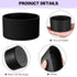 Honeydak 3 Pieces Silicone Sleeve Bottom Base Accessories for 16 oz Spray Bottles, Anti Slip Cover for Water Bottles