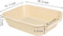 Blaucasa 1 Pack 20" 15" Extra Large Dog Litter Box Pan Tray (ABS Material), Low Entry Jumbo Senior Litter Boxes