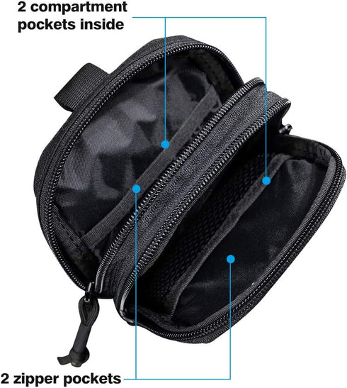 12Pro 12 11ProMax 8Plus 8 7 6 9 S9 EXCELLENT ELITE SPANKER Tactical Molle EDC Pouch Nylon Belt Waist Bag Camping Hiking