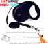 16Ft Retractable Dog Leash - Lightweight for Small to Medium Dogs/Cats Up to 50lbs, Tangle-Free with One-Handed Brake.