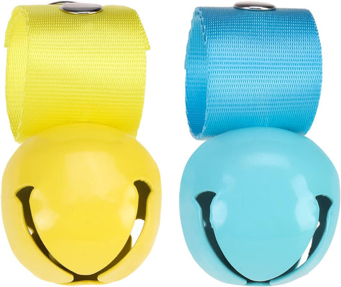SCENEREAL Large Dog Collar Bell - 2 Pack Extra Loud Noise Maker for Training, Hiking, Walking, Hunting