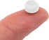 85D 7.5mm 5mm Teak Tuning Eco CNC Poly Fingerboard Wheels - Street Shape, Dia., Wide - White Colorway