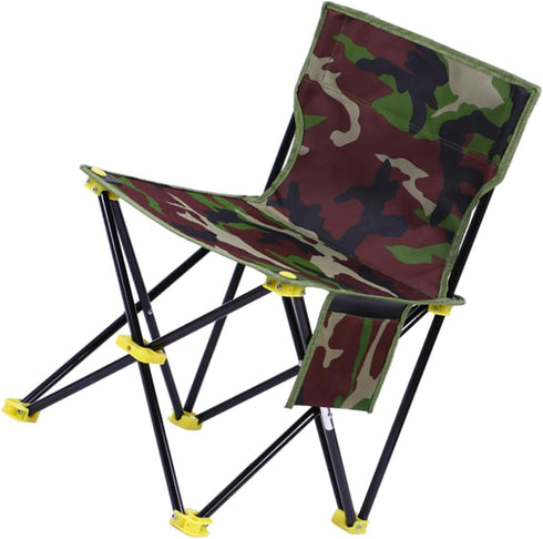 SOLUSTRE Folding Chair Foldable Folding Portable Beach Chair Stool Camping Beach Portable