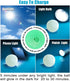 Dog Glow Ball Toy, Glow in The Dark Dog Toy Ball - 2 Pack