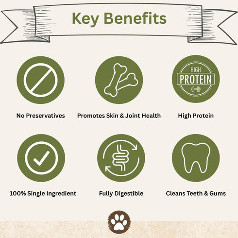 (50) Top Dog Chews Dehydrated Chicken Feet for Dogs All Natural, Single Ingredient Dog Treats Nail Free, Easily