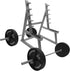 Modern Gray A-Frame Squat Rack Pen Holder for Gym Lovers