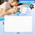 60 Pack 3MIL 37"x18" 6 Jumbo Cat Litter Bags - Extra Thick Leakproof Litter Box Liners, Heavy Duty Drawstring Cat