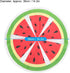 TOPINCN Pet Cooling Pad Round Pattern Water Cooling Mat Cushion Round Cooler Mat Sleeping Beds for Pet to Cool Down Round Gel Cool Mat (Watermelon)