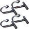 Quick Hood Loops Trunk Anchor - Kayak Tie Downs Straps, Secure Lashing Point, 2 Pairs