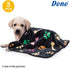 Dono 1 Pack 3 Dog Blankets, Soft Fluffy Fleece Pet Blanket, Warm Sleep Mat, Paw Print Design