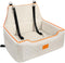 XIEEAOZEE Dog Car Seat for Large/Medium Dog, Booster Seat Under 55Lbs or