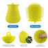 Idepet Dog Paw Cleaner Cup with Towel, Portable Pet Foot Washer for Puppy Cats, Green