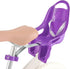 EIRONA Kids Bicycle Doll Seat Doll Chair Accessory for Childrens Bikes, Purple
