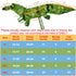 Alligator Dog Costume, Funny Croc Costume for Small to Large Dogs, Halloween Cosplay Dress