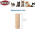 TRIXIE Replacement Sisal Post for Scratching Posts, Cat Trees and Towers, 3.5 in x 11.8 in (9 x 30 cm)