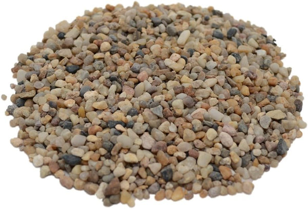 CNZ Natural River Gravel for Aquarium, 5-Pound