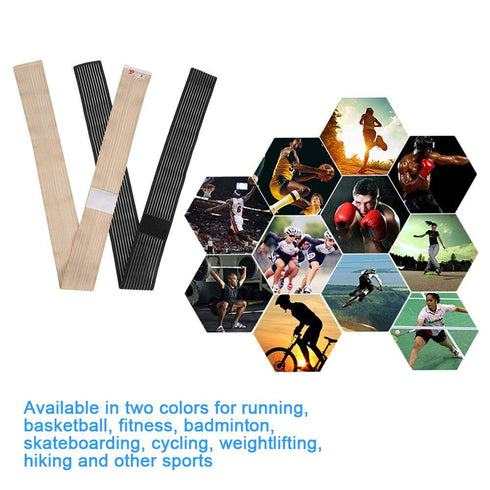 Knee Elastic Bandage Protection Sleeve - Knee Wraps, Gym Support Strap, One Size Fits All, 1 Piece
