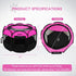 Pet Cat Playpen, Portable Foldable Dog Playpen for Indoor Cats, Outdoor Tent Crate Cage with Zipper Top Cover (Small,