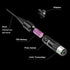 Laser BoreSighter with 12 Adapters for 17 Calibers to 12 GA, Suitable for Rifle Scope and Handgun Sight