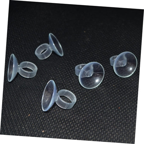 20pcs Clear Stand Aquarium Suction Cups, Clear Hose Sucker Kits for Fish Tank Divider, 1 Inch Fish Tank Sucker