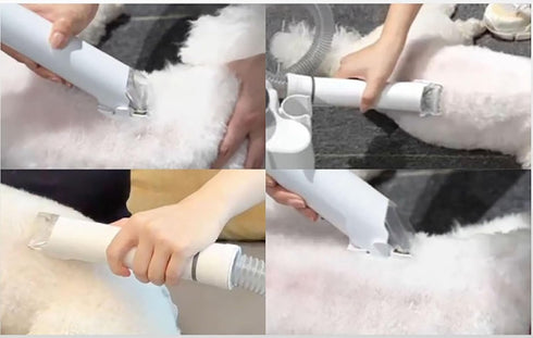 Lumirio 13000Pa 5 Dog Grooming Kit, Dog Grooming Vacuum, Pet Grooming Vacuum for Dogs with Pet Grooming Tools