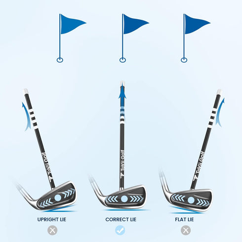ToVii Golf Alignment Rods, Upgraded Magnetic Golf Club Alignment Stick, Training Aid for Golf Shot Visualization