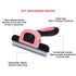 SunGrow Rabbit Deshedding Brush - Small Animal Brush for Short-Haired Grooming, 4” Steel Blade, Pet Supplies