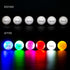 THIODOON Glow in The Dark Golf Balls Light Activated 6 Pack, LED Golf Balls for Night Golfing