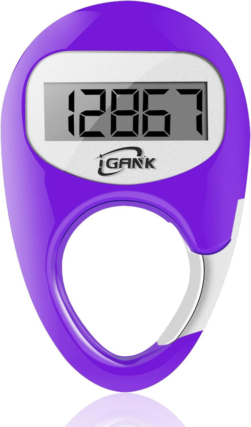 Simple Walking Pedometer 3D Step Counter for Men, Women, and Kids
