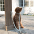 Dog Leash Hitch Parking Hook, Heavy Duty Wall-Mount Stainless Steel Tie Out, Leash Holder for Wall, Mounting Hardware
