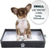 MEEXPAWS Dog Pee Pad Holder Tray Foldable, Puppy Pad Holder Liner Base