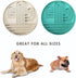 Cactus Slow Feeder Dog Bowls - Silicone Non-Slip Puzzle Bowl for Large Medium Small Breeds