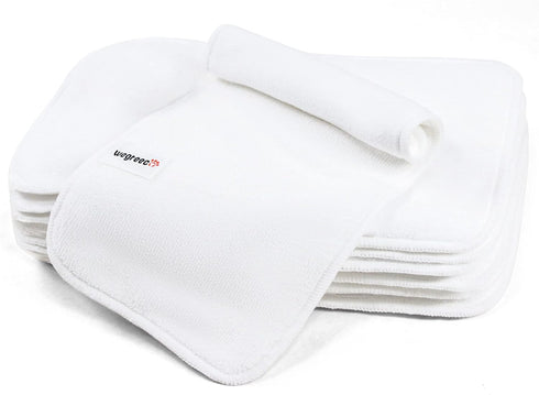 Wegreeco Dog Diaper Pads - Bundle of 10 -(Female Small,2.7"x 5.9")