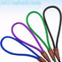 Small Dog Leash | 1/4" by 6/8/10 FT Lightweight Strong Nylon Rope | Bright Classic Leash for Small Pets