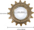 Hycline Single Speed Bike Freewheel: 14T/16T/18T/20T, Compatible with 1/2'' x 1/8'' Bicycle Freewheel Replacement Parts