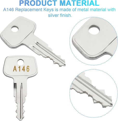 Yakima SKS Roof Rack Key A146, Replacement Keys for Roof Racks, Carriers, Crossbars