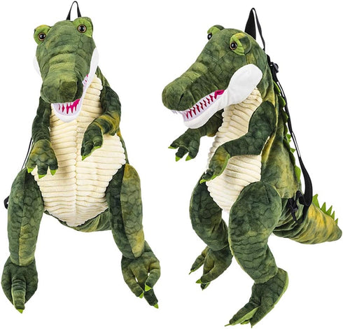 20" Backpack Rhode Island Novelty Alligator with Plastic Teeth