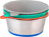 Our Pets DuraPet Stainless Steel Dog Bowl with 3 TPE Inserts, Holds 1.25 Cups for Puppies or Small Dogs