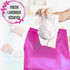 (500 (500 Baby Disposable Diaper Sacks ct.) Lavender Scented, Easy-To-Tie Tabs, Diaper Disposal Pet Waste Bags Bulk