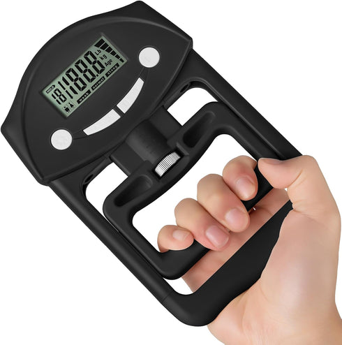 Grip Strength Tester, Electronic Hand Grip Dynamometer, 220 Lbs / 99 Kgs Hand Exerciser for Sports, School, Home